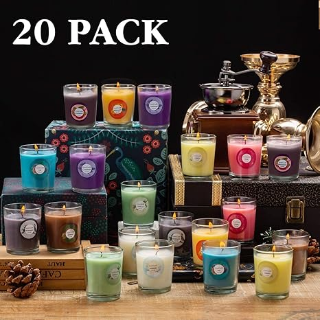 20 paquets de bougies parfumée - Candle Supplies Glass Jars avis et prix