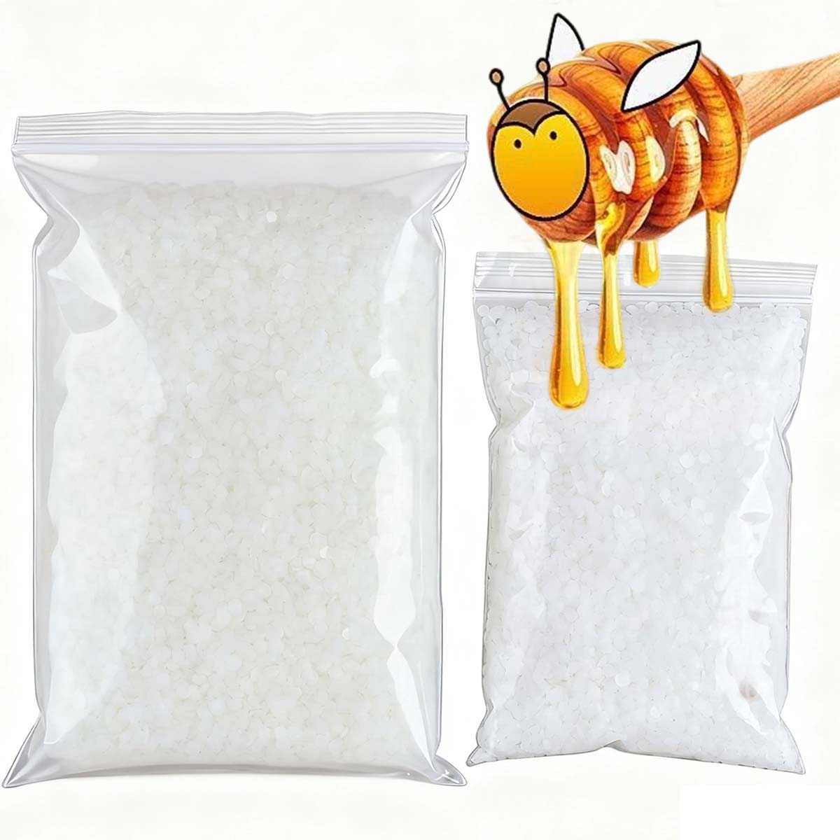 Cire d'abeille blanche 200g-10 - Candle Supplies Shop avis et prix